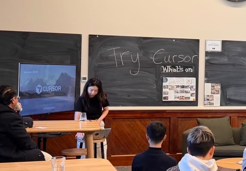 Presentation at Cursor Christchurch Meetup #1